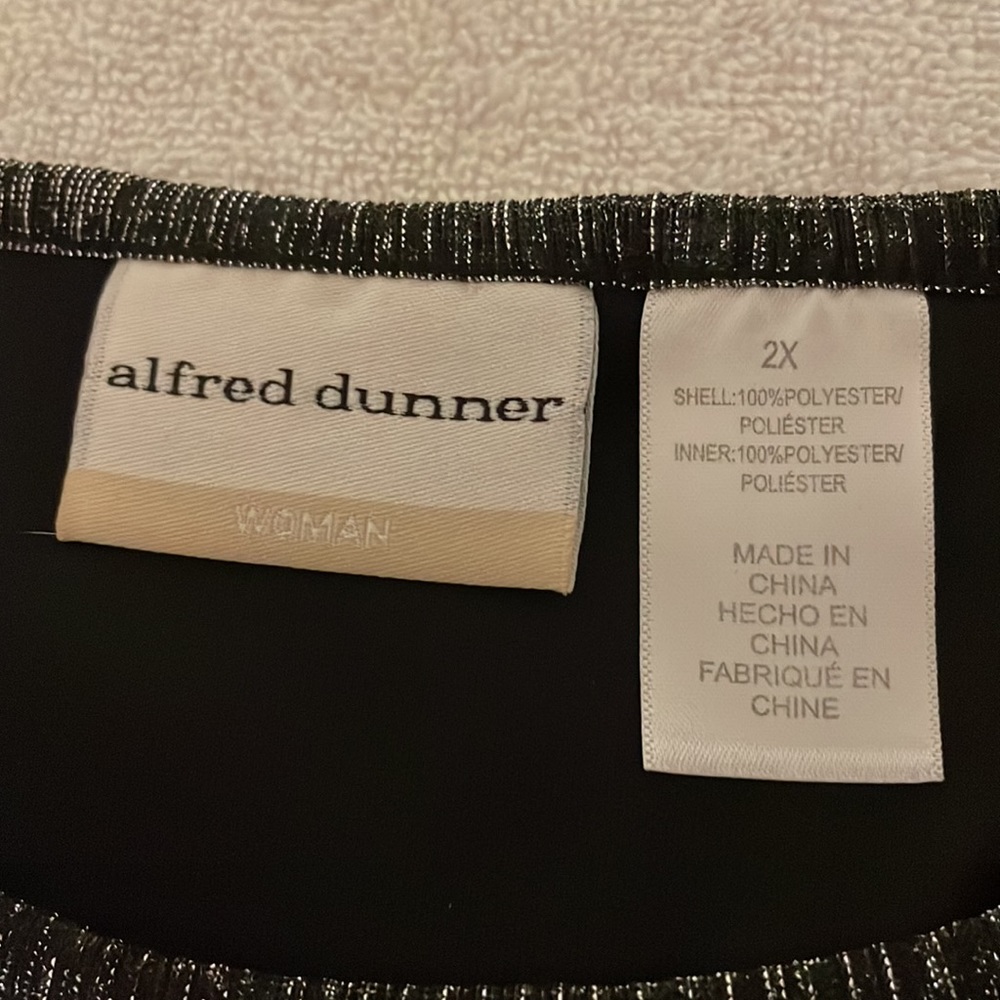 Alfred Dunner Woman Party Blouse - Picture 6 of 6
